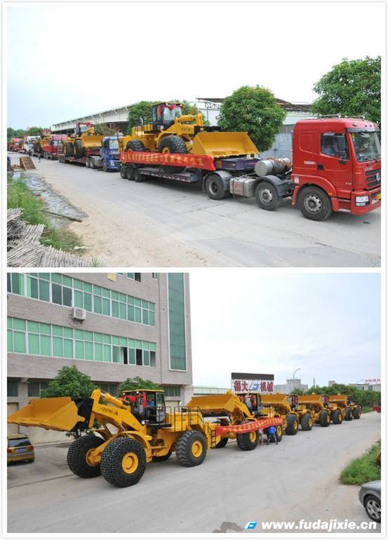 福大機械叉裝車批量出口土耳其